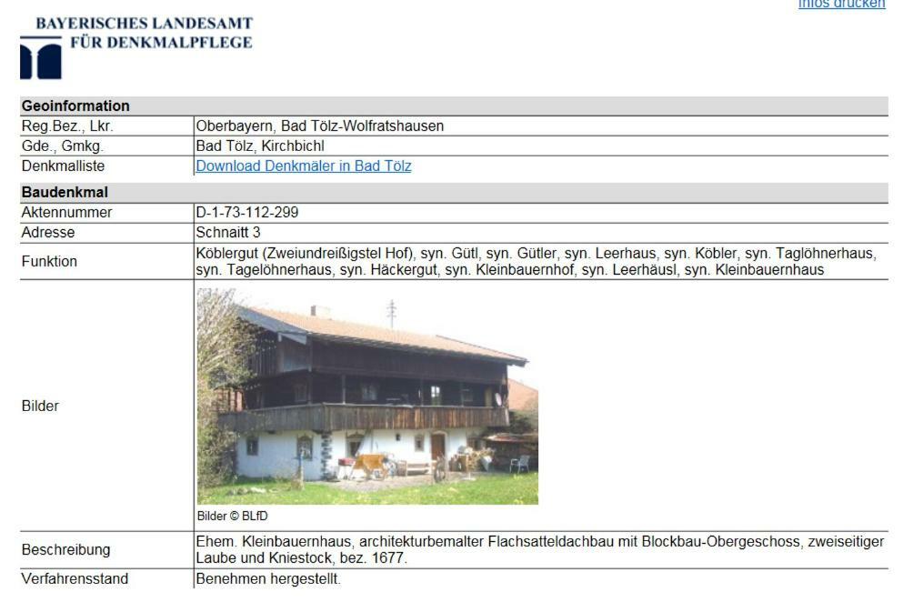 Ferienhaus Toelzer Land Bad Tölz Екстериор снимка